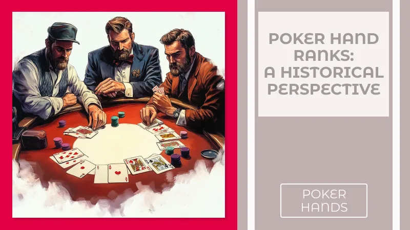 Poker hand ranks: a historical perspective